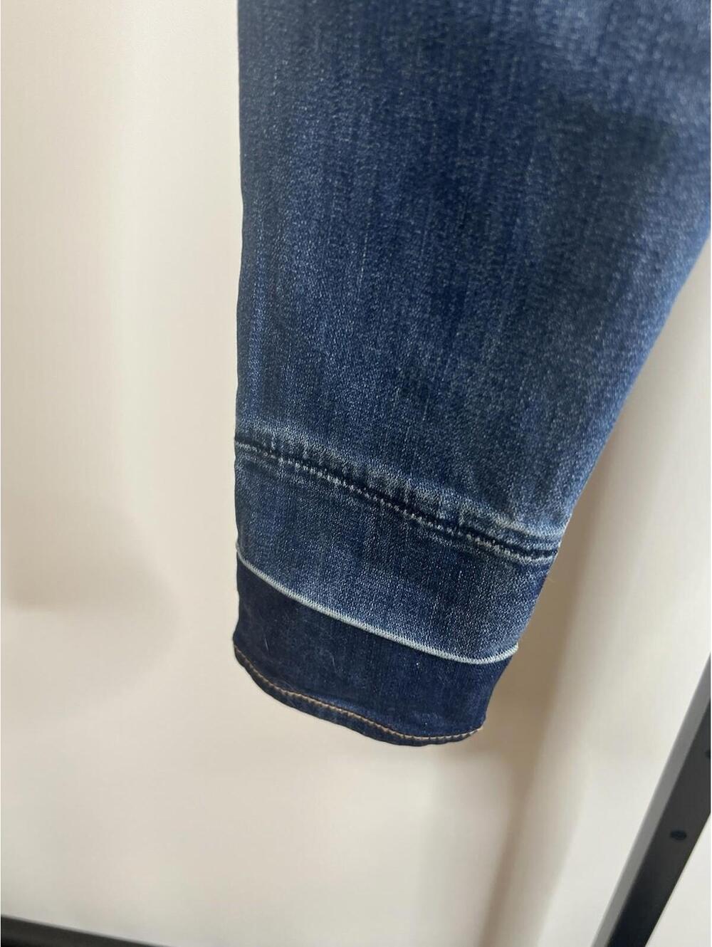 American Eagle 1810-6496 High Rise Distressed Graffiti Punk Y2K Jeggings Size 6 - Picture 12 of 15